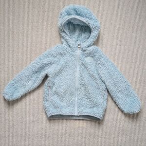 North face toddler fuzzy jacket